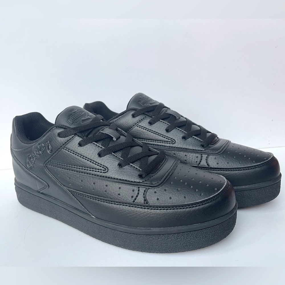 Patrick Ewing Rebound 33 Orion Low Black Sneakers Men’s 9.5 NIB